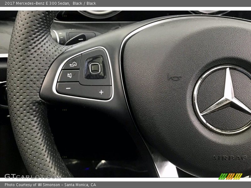 Black / Black 2017 Mercedes-Benz E 300 Sedan