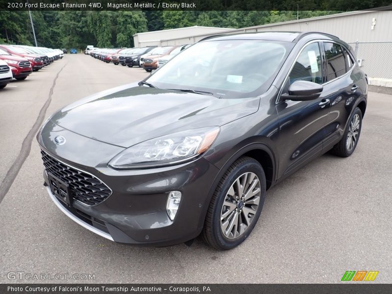 Magnetic Metallic / Ebony Black 2020 Ford Escape Titanium 4WD