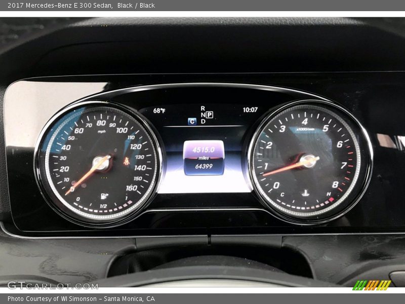 Black / Black 2017 Mercedes-Benz E 300 Sedan