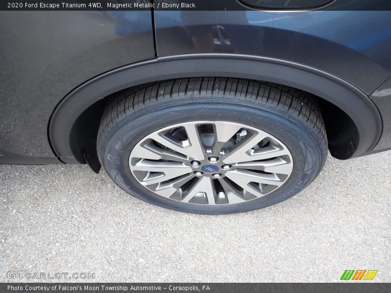 Magnetic Metallic / Ebony Black 2020 Ford Escape Titanium 4WD