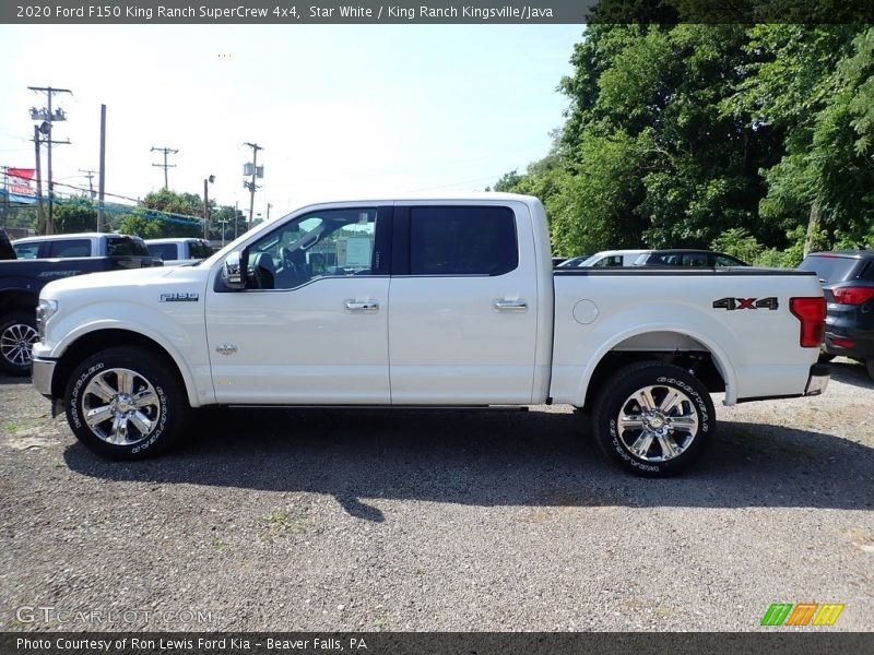 Star White / King Ranch Kingsville/Java 2020 Ford F150 King Ranch SuperCrew 4x4