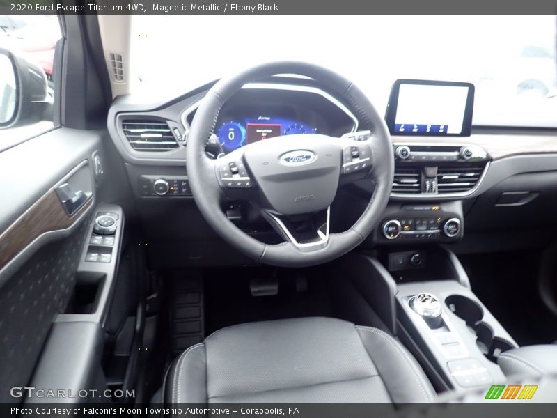 Magnetic Metallic / Ebony Black 2020 Ford Escape Titanium 4WD
