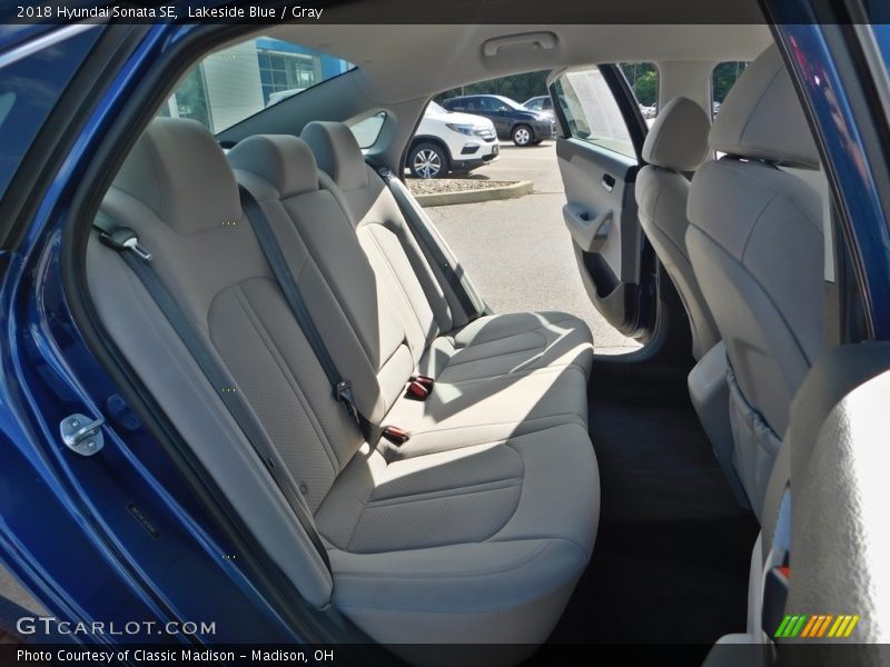 Lakeside Blue / Gray 2018 Hyundai Sonata SE