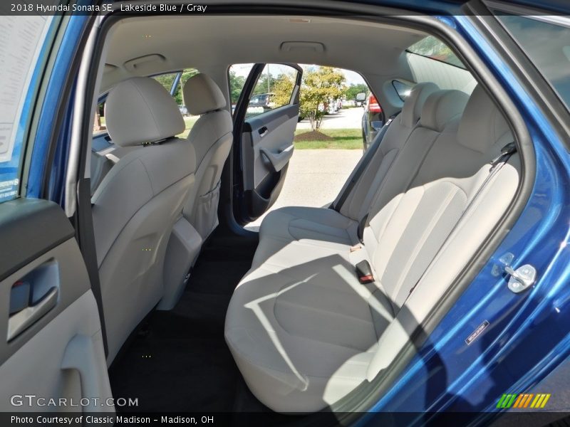 Lakeside Blue / Gray 2018 Hyundai Sonata SE