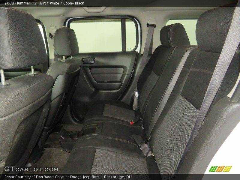 Birch White / Ebony Black 2008 Hummer H3