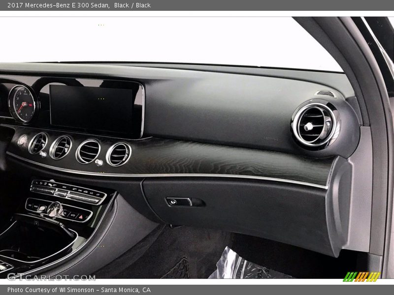 Black / Black 2017 Mercedes-Benz E 300 Sedan