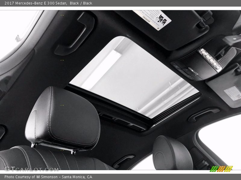 Black / Black 2017 Mercedes-Benz E 300 Sedan
