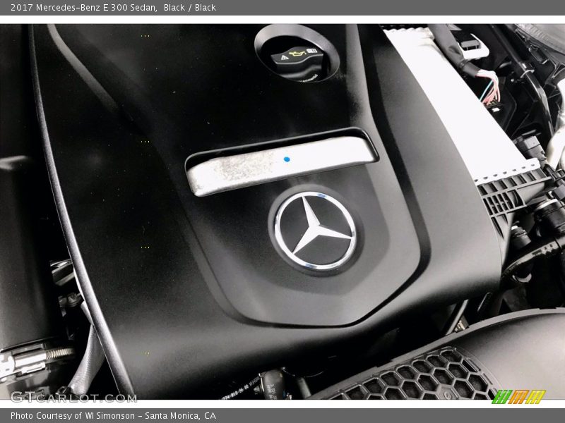 Black / Black 2017 Mercedes-Benz E 300 Sedan