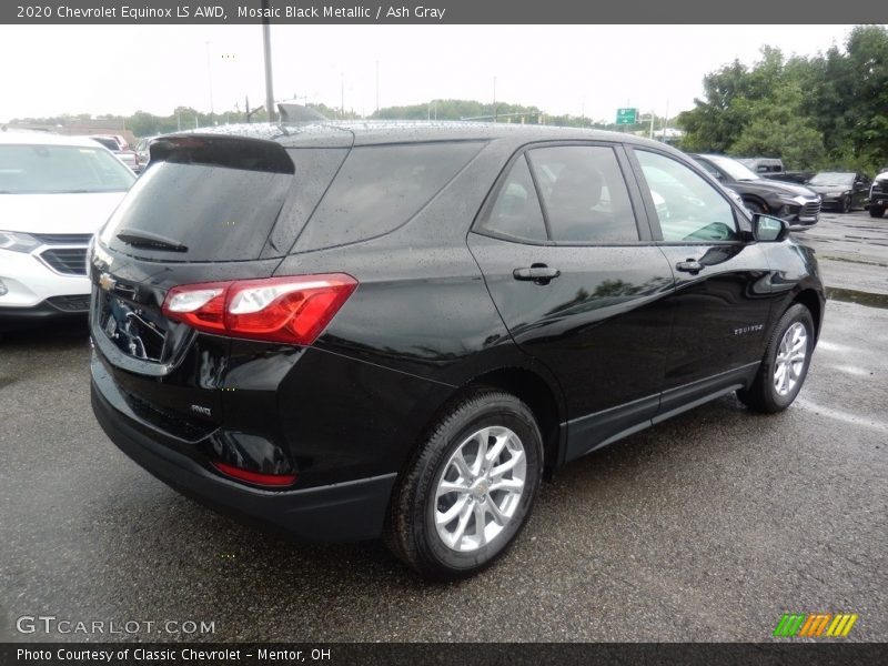 Mosaic Black Metallic / Ash Gray 2020 Chevrolet Equinox LS AWD