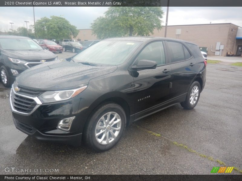 Mosaic Black Metallic / Ash Gray 2020 Chevrolet Equinox LS AWD