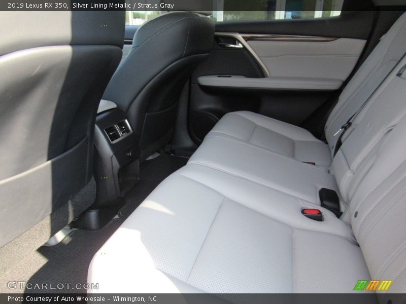 Silver Lining Metallic / Stratus Gray 2019 Lexus RX 350