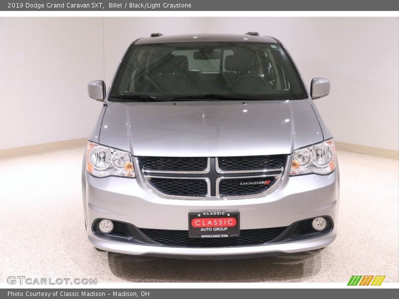 Billet / Black/Light Graystone 2019 Dodge Grand Caravan SXT