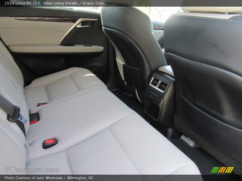 Silver Lining Metallic / Stratus Gray 2019 Lexus RX 350
