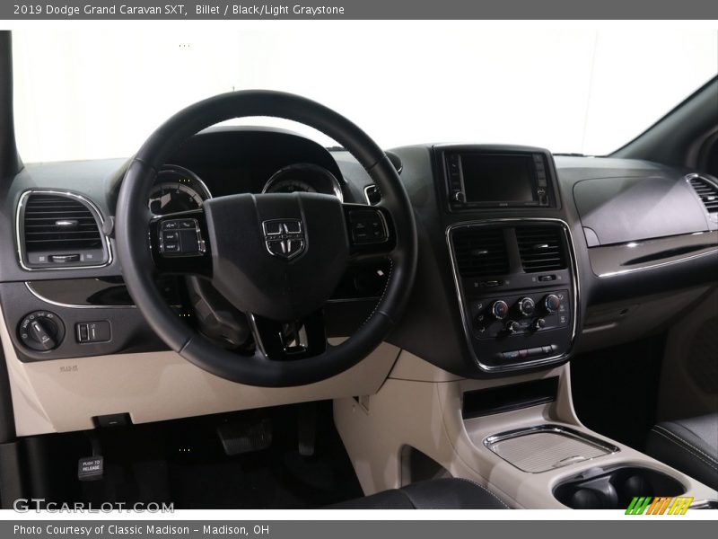 Billet / Black/Light Graystone 2019 Dodge Grand Caravan SXT