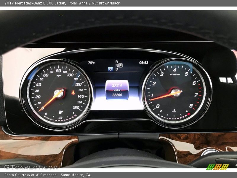 Polar White / Nut Brown/Black 2017 Mercedes-Benz E 300 Sedan