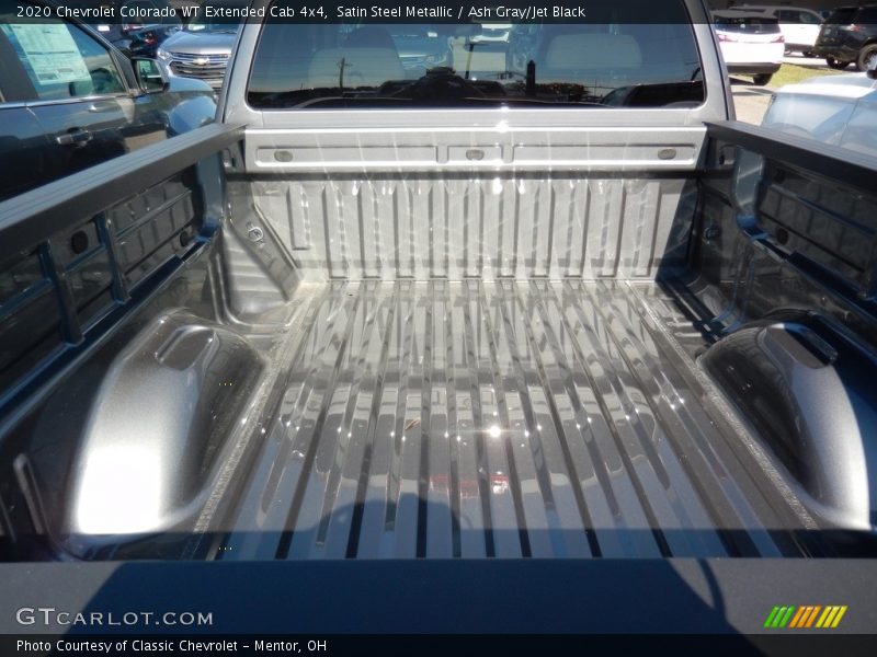 Satin Steel Metallic / Ash Gray/Jet Black 2020 Chevrolet Colorado WT Extended Cab 4x4