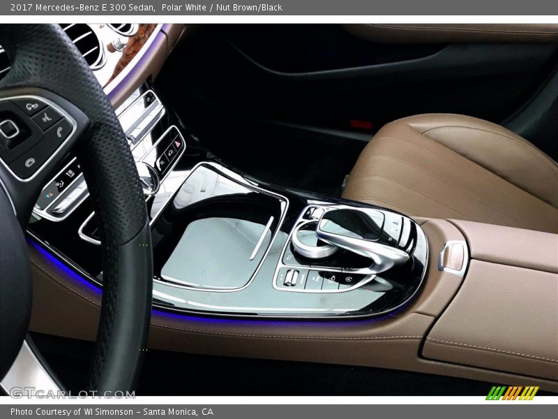 Polar White / Nut Brown/Black 2017 Mercedes-Benz E 300 Sedan