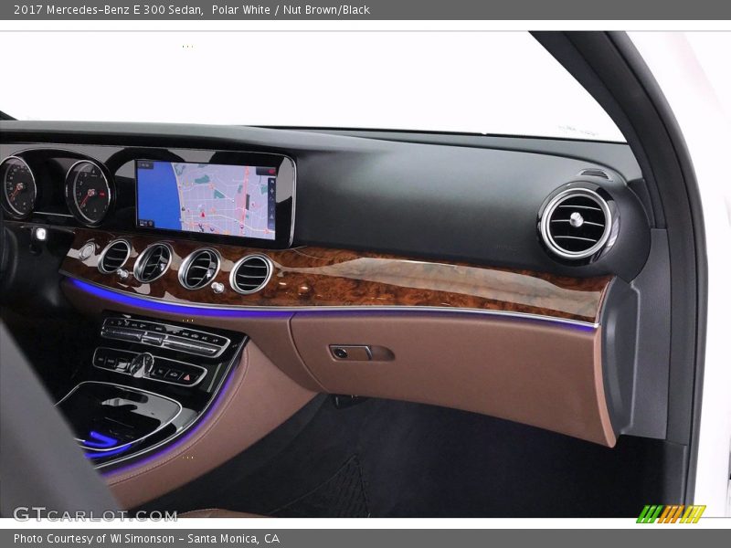 Polar White / Nut Brown/Black 2017 Mercedes-Benz E 300 Sedan