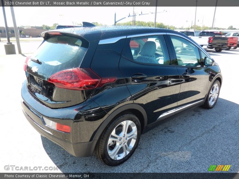 Mosaic Black Metallic / Dark Galvanized/­Sky Cool Gray 2020 Chevrolet Bolt EV LT