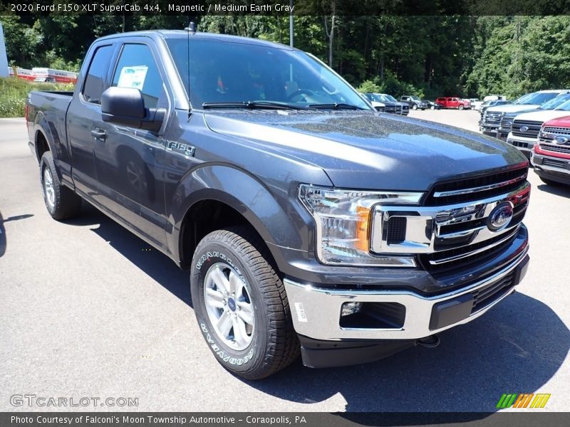 Magnetic / Medium Earth Gray 2020 Ford F150 XLT SuperCab 4x4