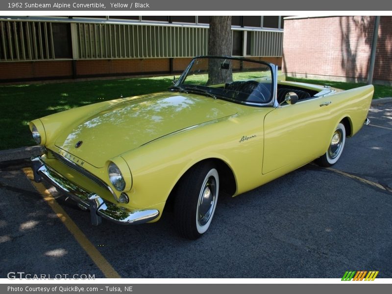 Front 3/4 View of 1962 Alpine Convertible