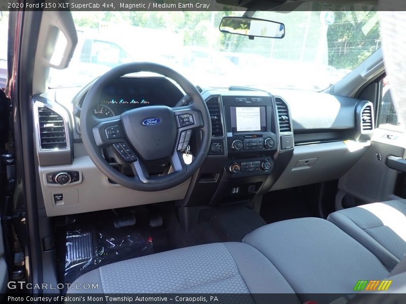 Magnetic / Medium Earth Gray 2020 Ford F150 XLT SuperCab 4x4