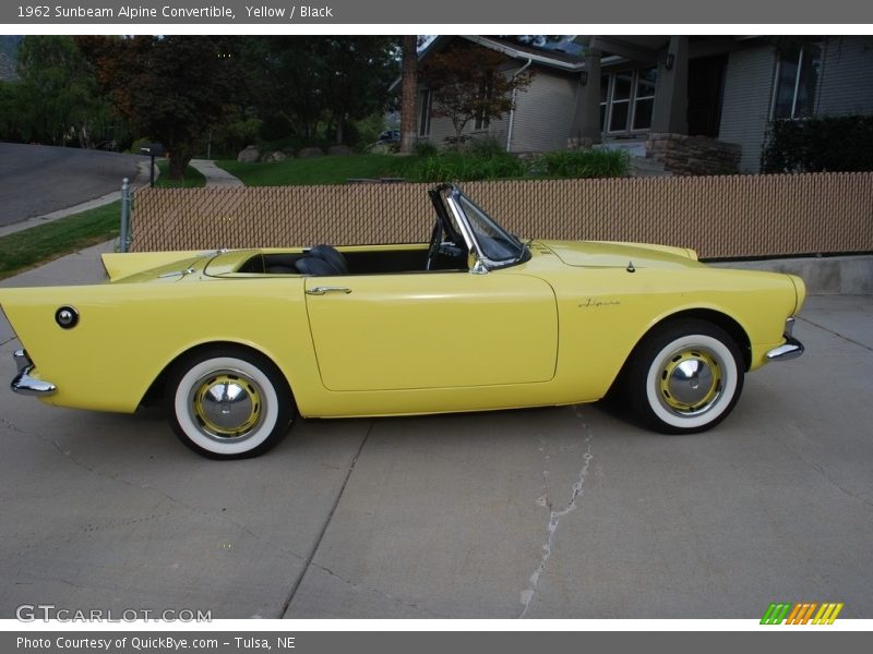  1962 Alpine Convertible Yellow