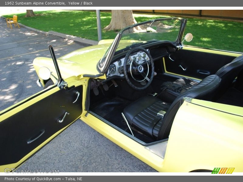  1962 Alpine Convertible Black Interior