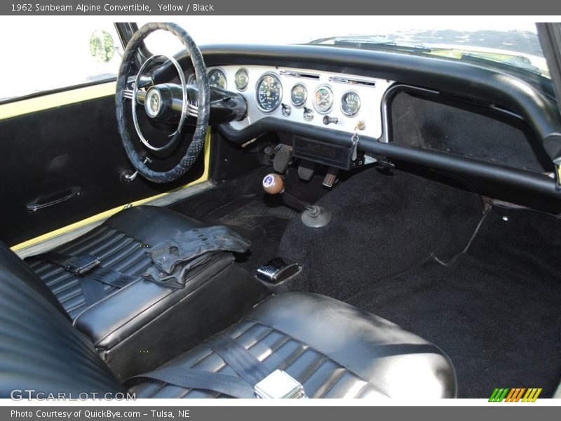 Dashboard of 1962 Alpine Convertible