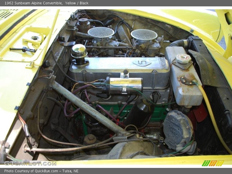  1962 Alpine Convertible Engine - 1.6 Liter OHV 8-Valve 4 Cylinder