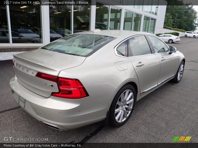  2017 S90 T6 AWD Luminous Sand Metallic