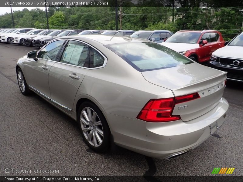  2017 S90 T6 AWD Luminous Sand Metallic