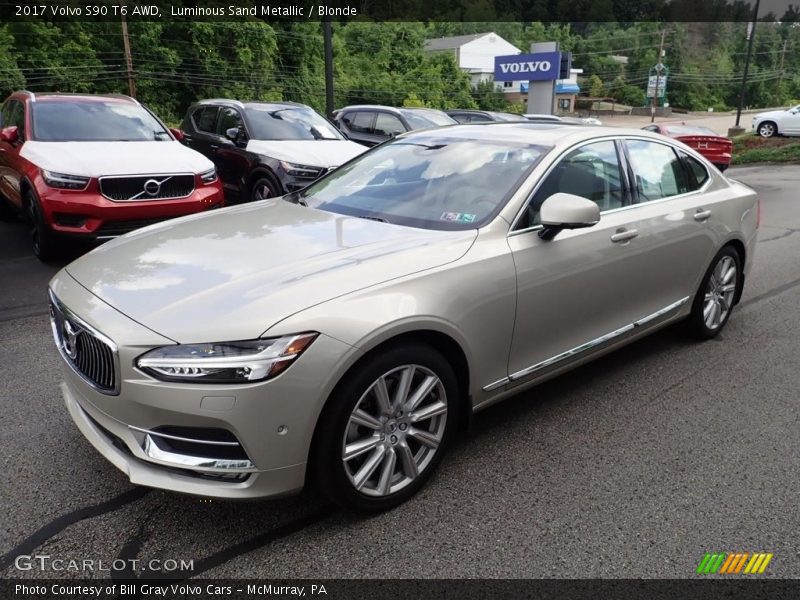  2017 S90 T6 AWD Luminous Sand Metallic