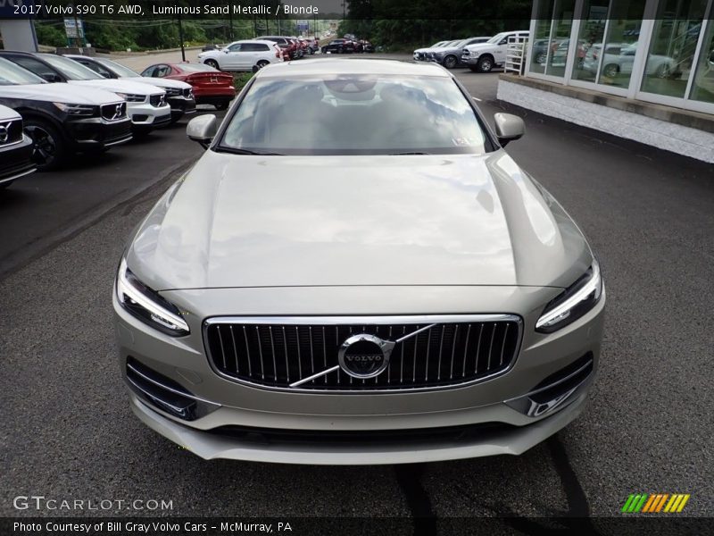 Luminous Sand Metallic / Blonde 2017 Volvo S90 T6 AWD