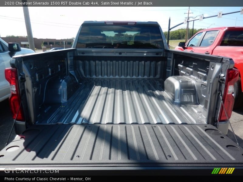 Satin Steel Metallic / Jet Black 2020 Chevrolet Silverado 1500 RST Double Cab 4x4
