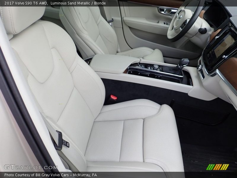 Front Seat of 2017 S90 T6 AWD