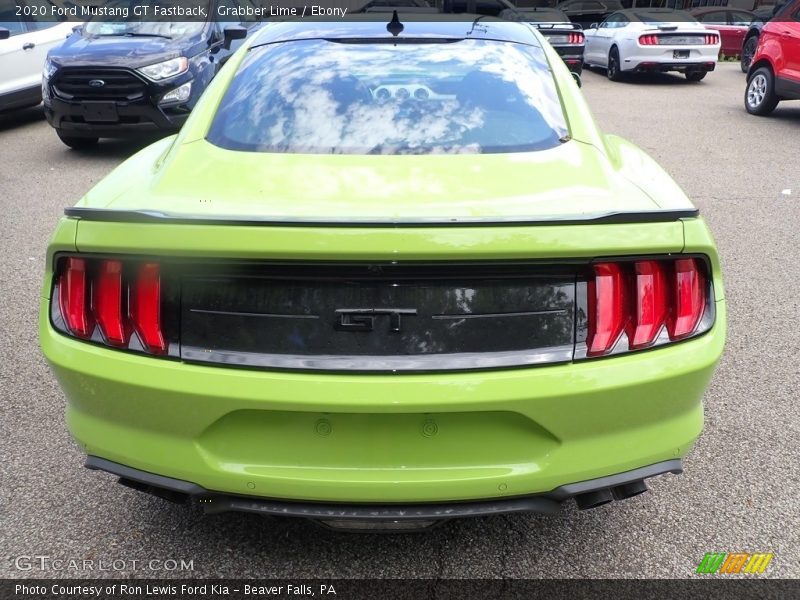 Grabber Lime / Ebony 2020 Ford Mustang GT Fastback