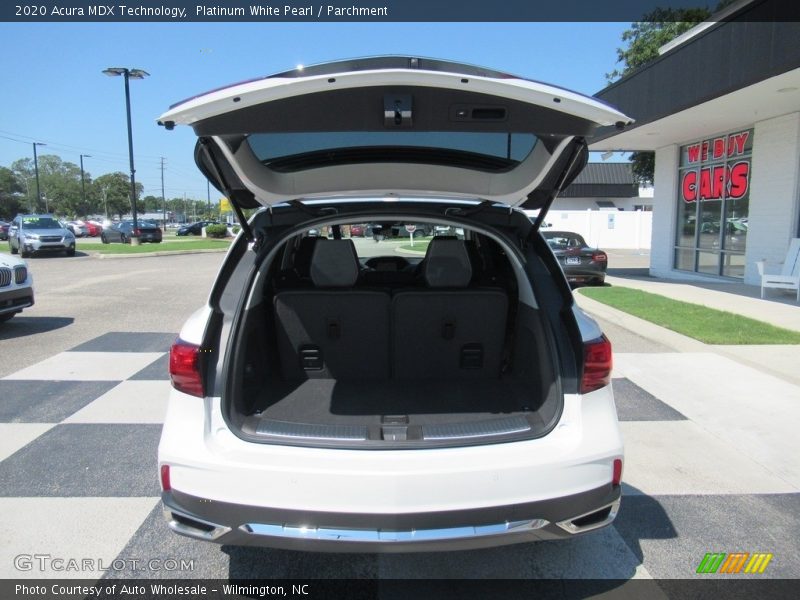 Platinum White Pearl / Parchment 2020 Acura MDX Technology