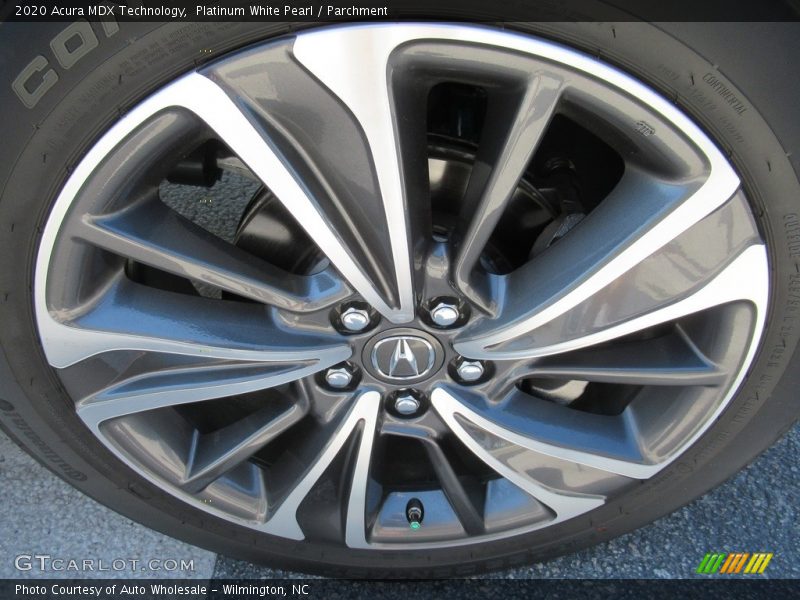 Platinum White Pearl / Parchment 2020 Acura MDX Technology