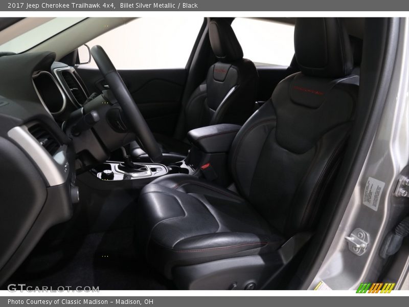 Billet Silver Metallic / Black 2017 Jeep Cherokee Trailhawk 4x4