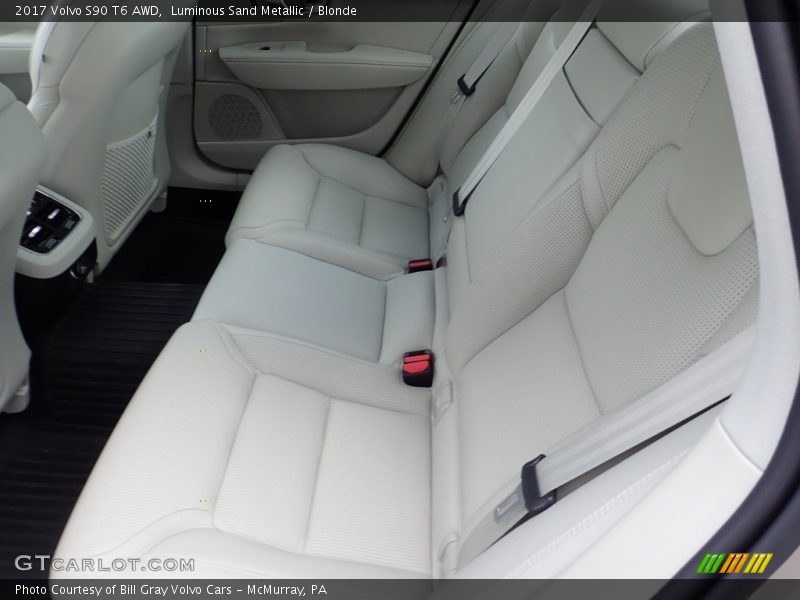 Rear Seat of 2017 S90 T6 AWD