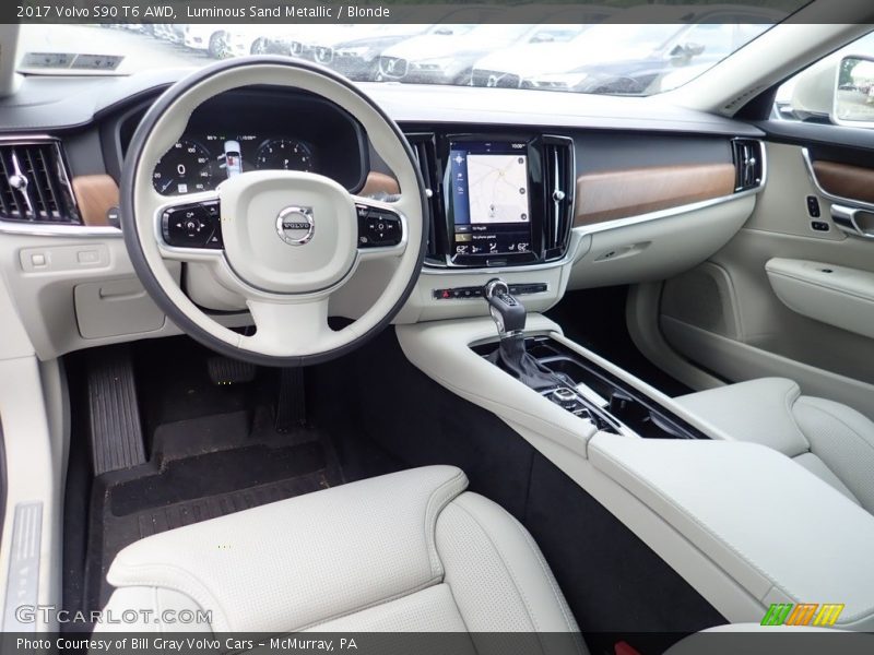 Blonde Interior - 2017 S90 T6 AWD 