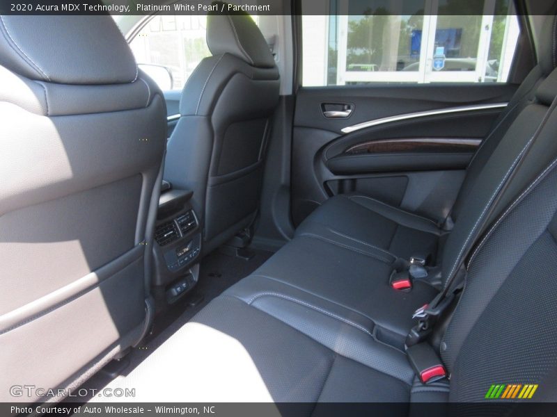 Platinum White Pearl / Parchment 2020 Acura MDX Technology