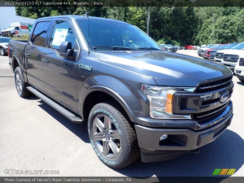 Magnetic / Black 2020 Ford F150 XLT SuperCrew 4x4