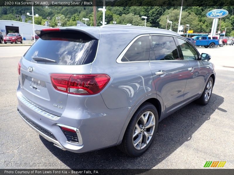 Everlasting Silver / Black 2020 Kia Sorento SX AWD