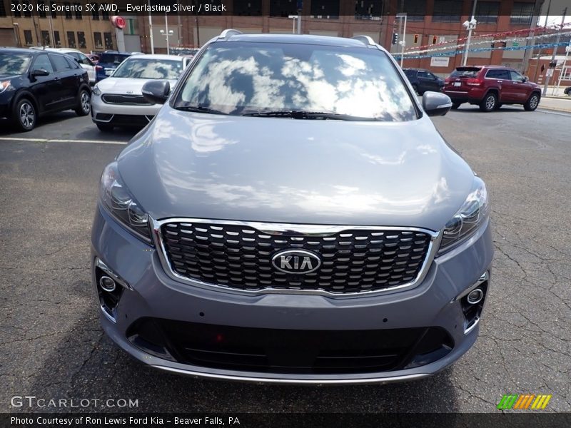 Everlasting Silver / Black 2020 Kia Sorento SX AWD