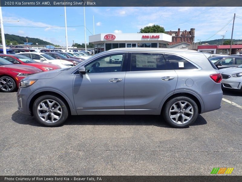 Everlasting Silver / Black 2020 Kia Sorento SX AWD