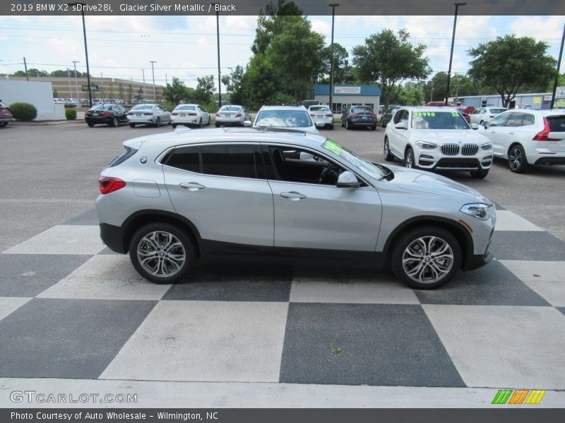 Glacier Silver Metallic / Black 2019 BMW X2 sDrive28i