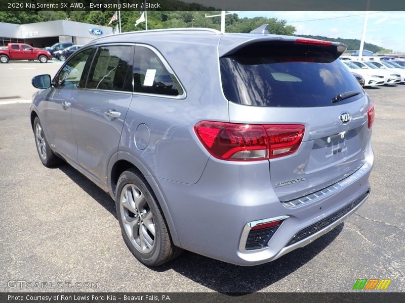 Everlasting Silver / Black 2020 Kia Sorento SX AWD