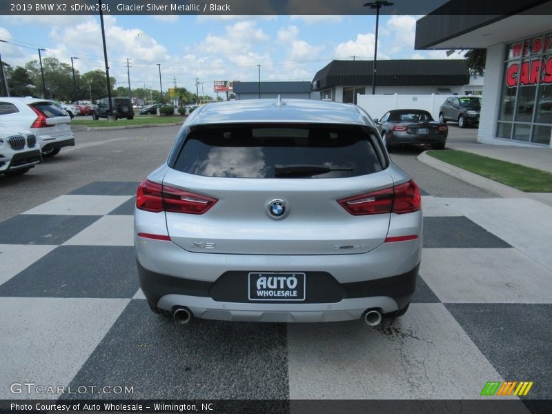 Glacier Silver Metallic / Black 2019 BMW X2 sDrive28i